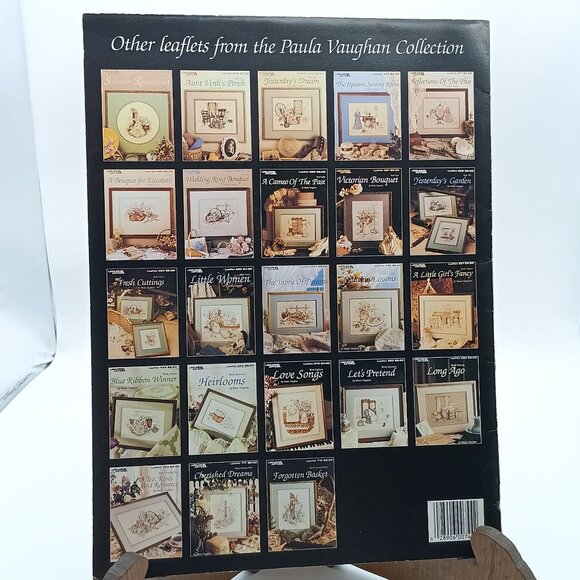 Vintage Cross Stitch Patterns, Something Old Something New Book 24, Leisure Arts - Picture 2 of 2